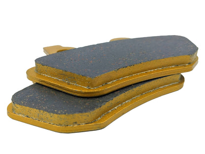 Traild FA400 Ceramic Brake Pads Stacked - Thickness View