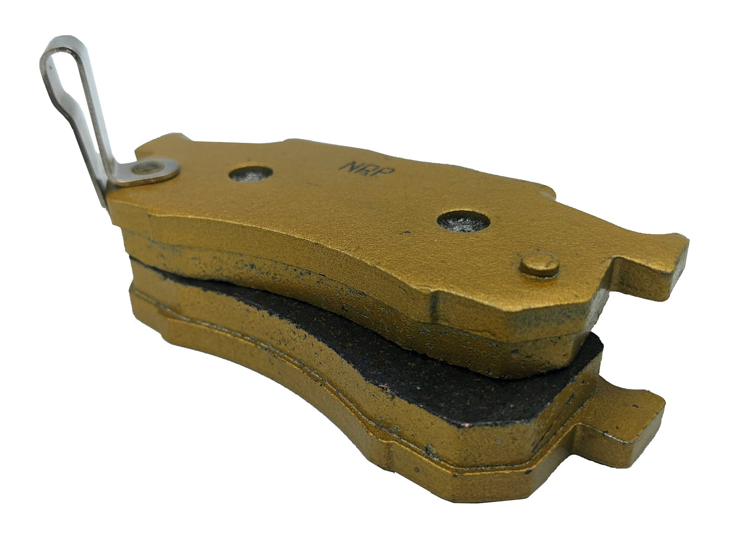 Traild FA476 Ceramic Brake Pads Stacked - Thickness View