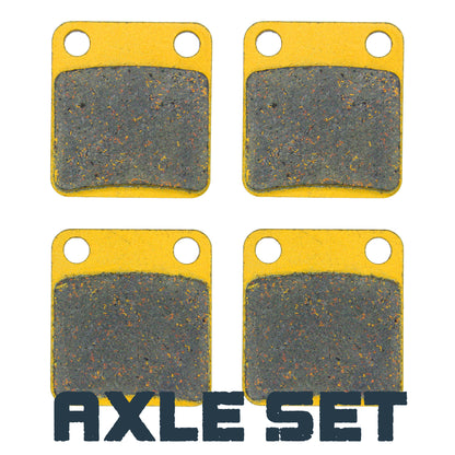 Traild Ceramic Brake Pad Set for Yamaha Kodiak 450 Axle Set