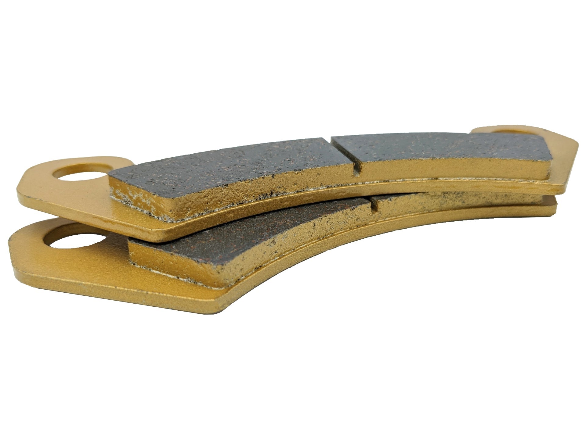 Traild FA610 Ceramic Brake Pads Stacked - Thickness View