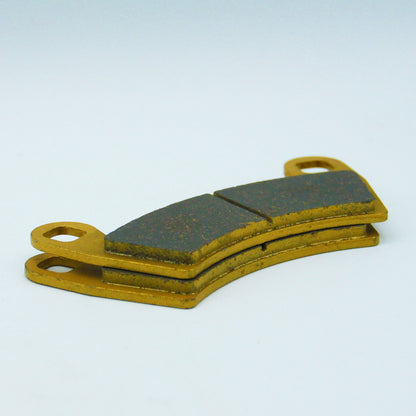 Traild FA656 Ceramic Brake Pads Stacked - Thickness View