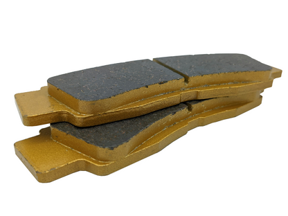 Traild FA676 Ceramic Brake Pads Stacked - Thickness View
