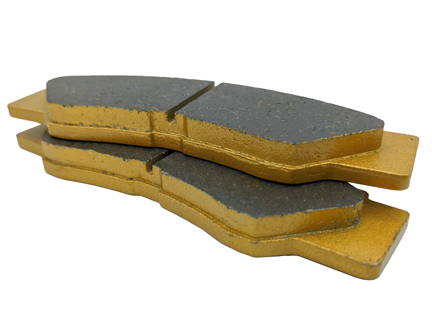 Traild FA677 Ceramic Brake Pads Stacked - Thickness View