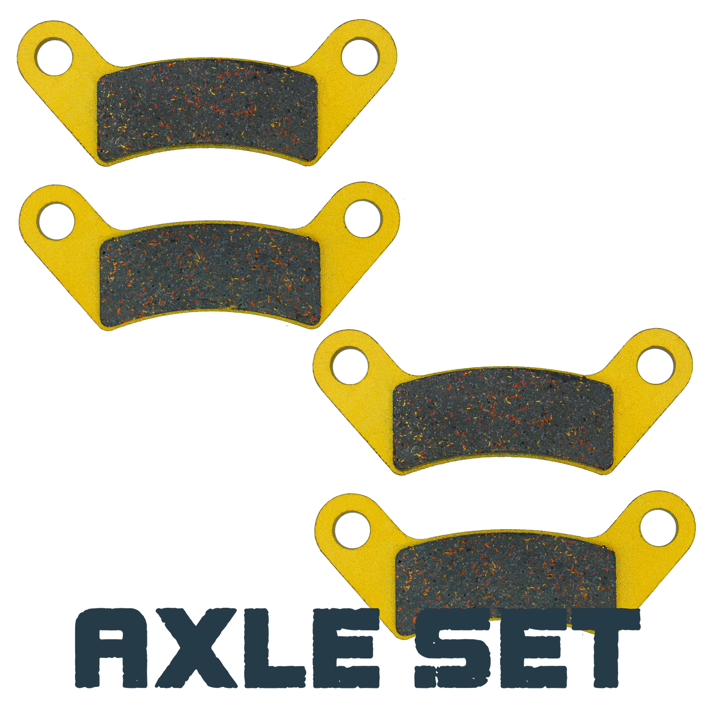 Traild FA737 Ceramic Brake Pad Set - Axle Set