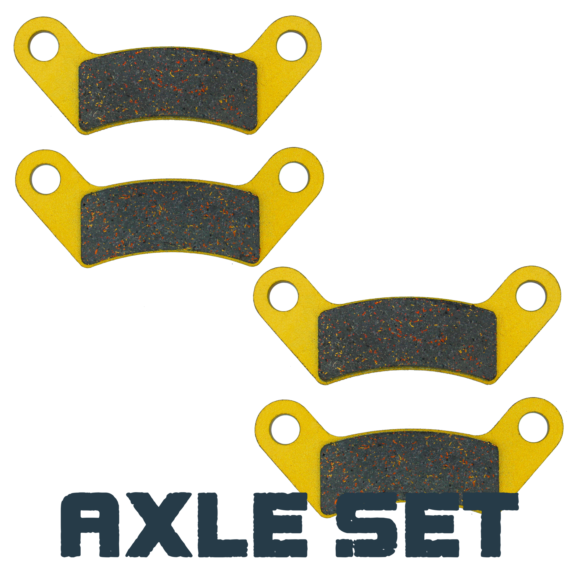 Traild FA737 Ceramic Brake Pad Set - Axle Set