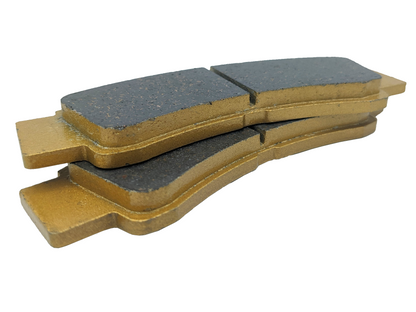 Traild FA738 Ceramic Brake Pads Stacked - Thickness View