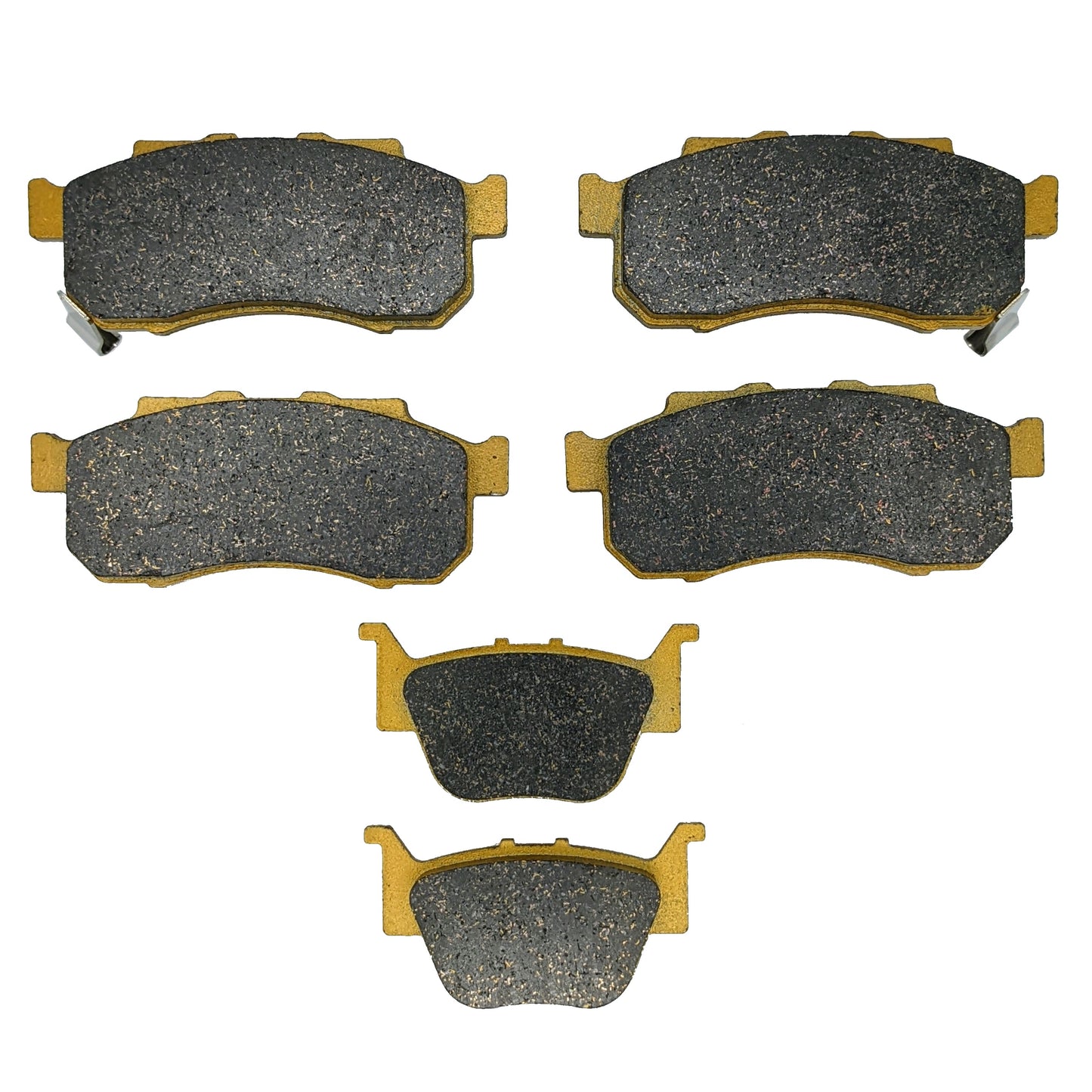 Traild Ceramic Brake Pad Set for Honda Pioneer - Full Vehicle Set
