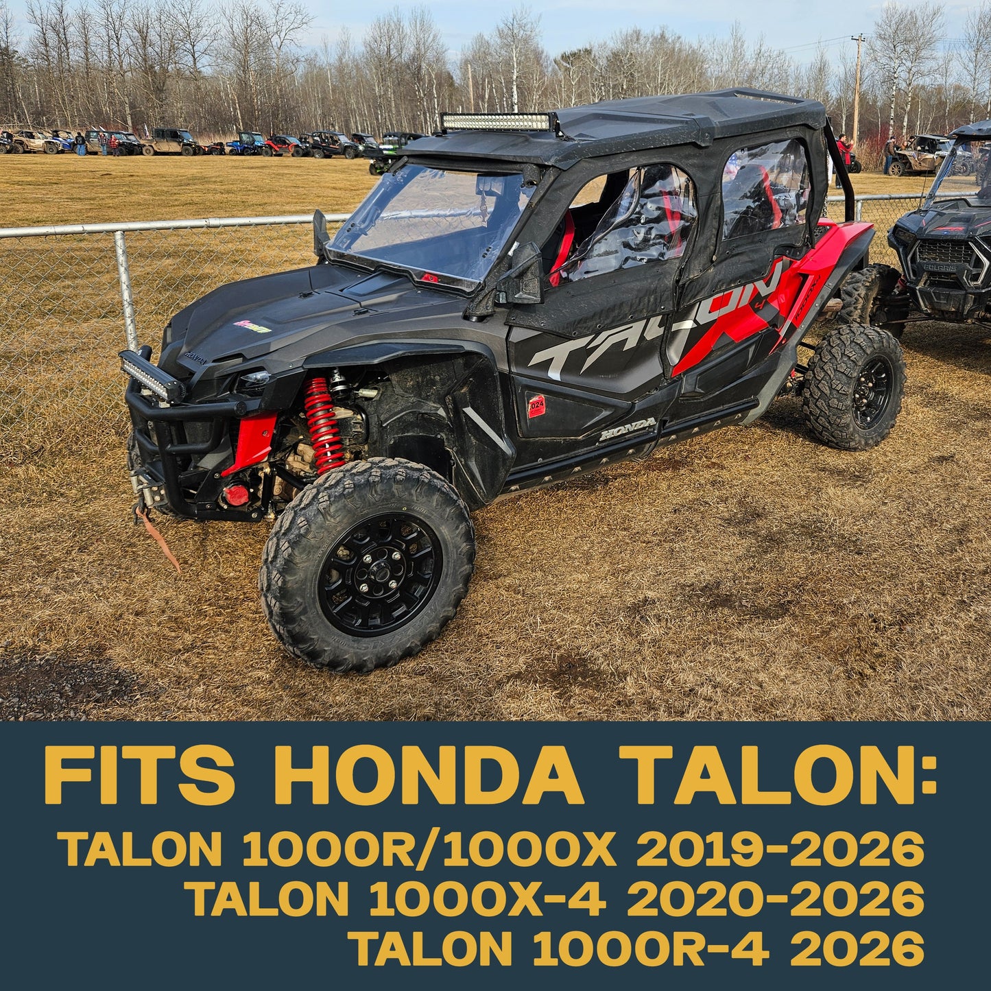 Honda Talon 1000R/1000X/1000X-4 2019-2026 Brass Brake Pad Set