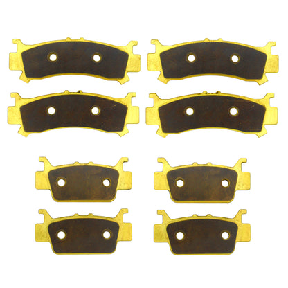 Honda Pioneer 1000/1000-5/1000-6 2016-2024 Brass Brake Pad Set