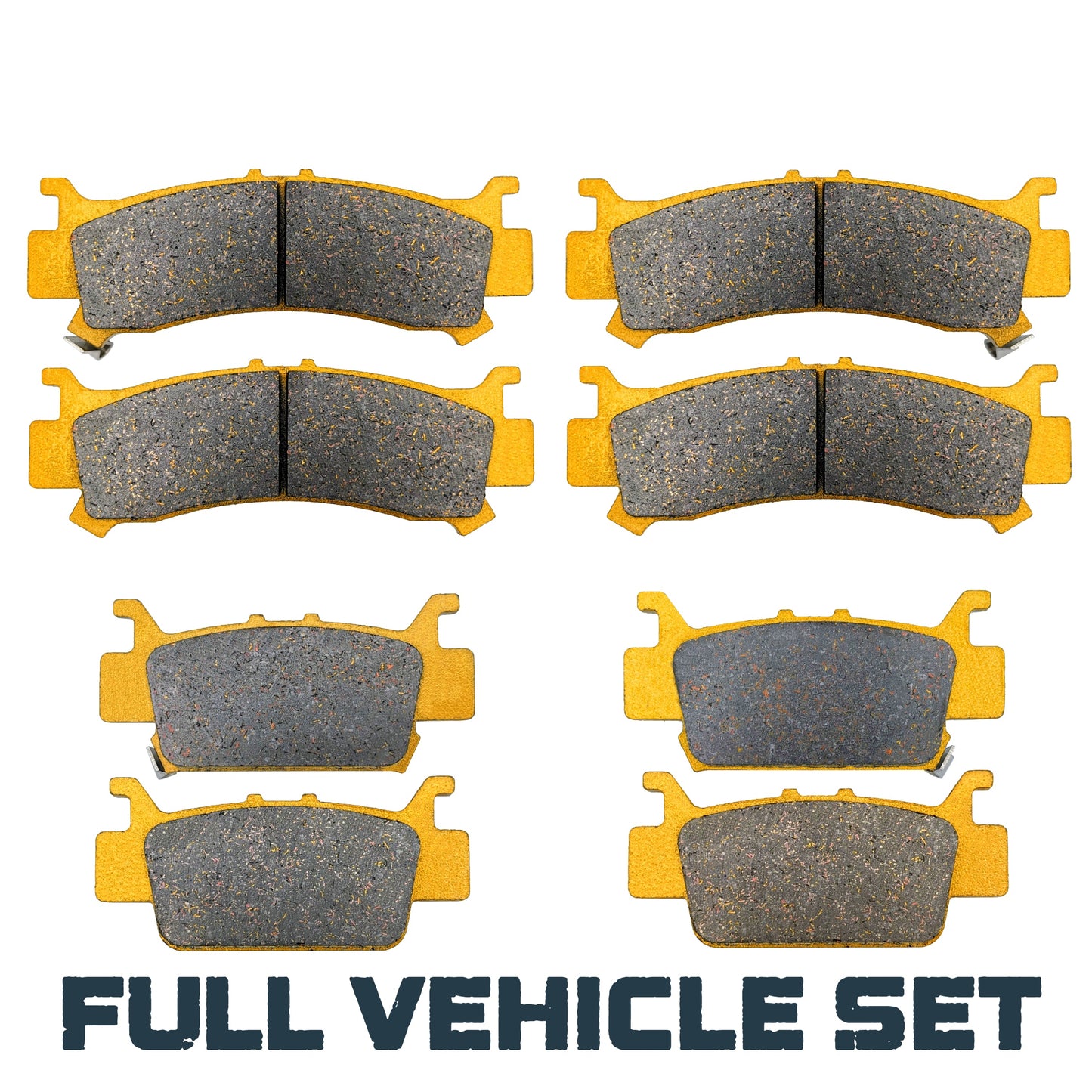 Traild Ceramic Brake Pad Set for Honda Talon - Full Vehicle Set