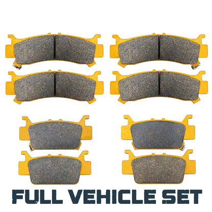 Traild Ceramic Brake Pad Set for Honda Talon - Full Vehicle Set