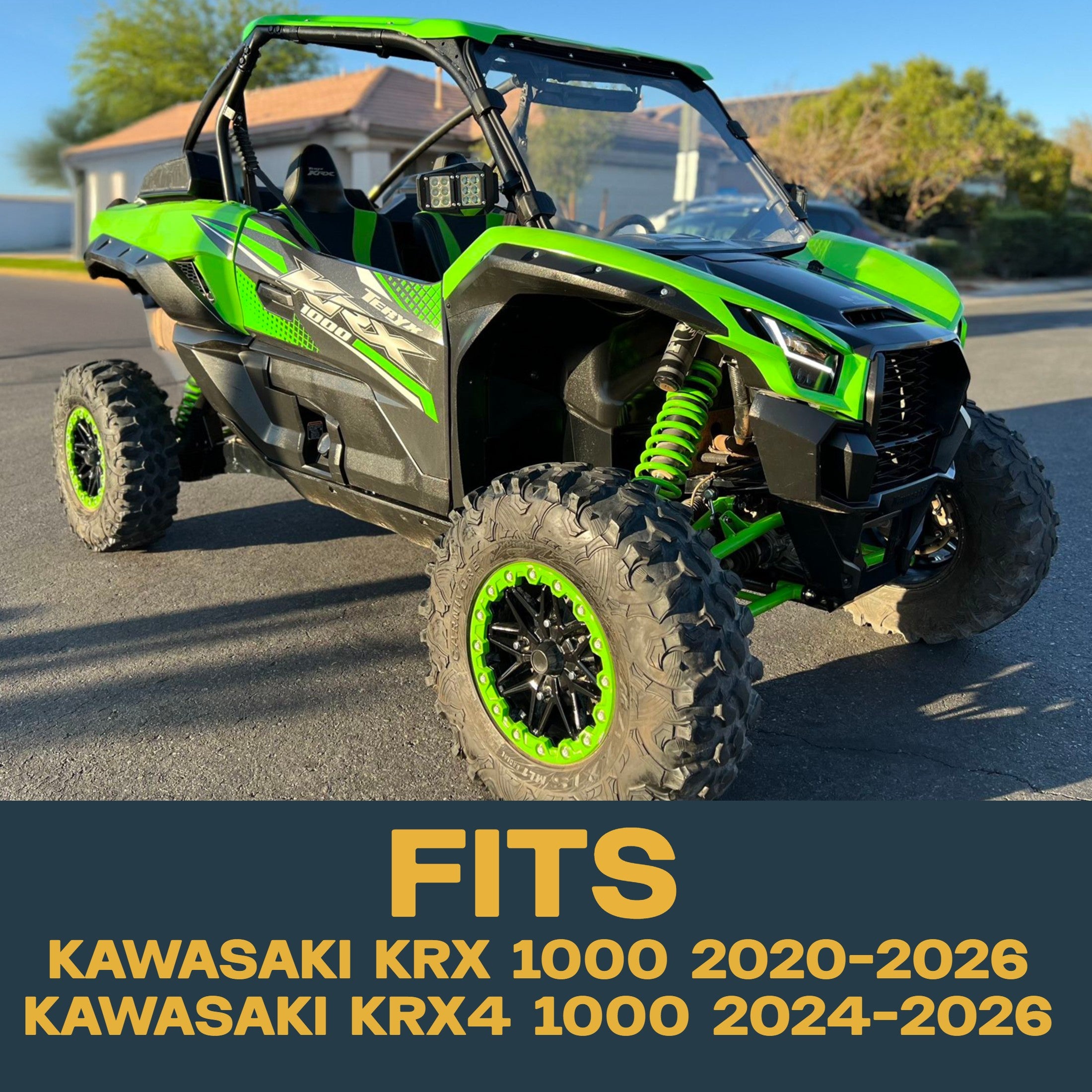 Kawasaki KRX/KRX4 1000 2020-2026 Brass Brake Pad Set – Traild