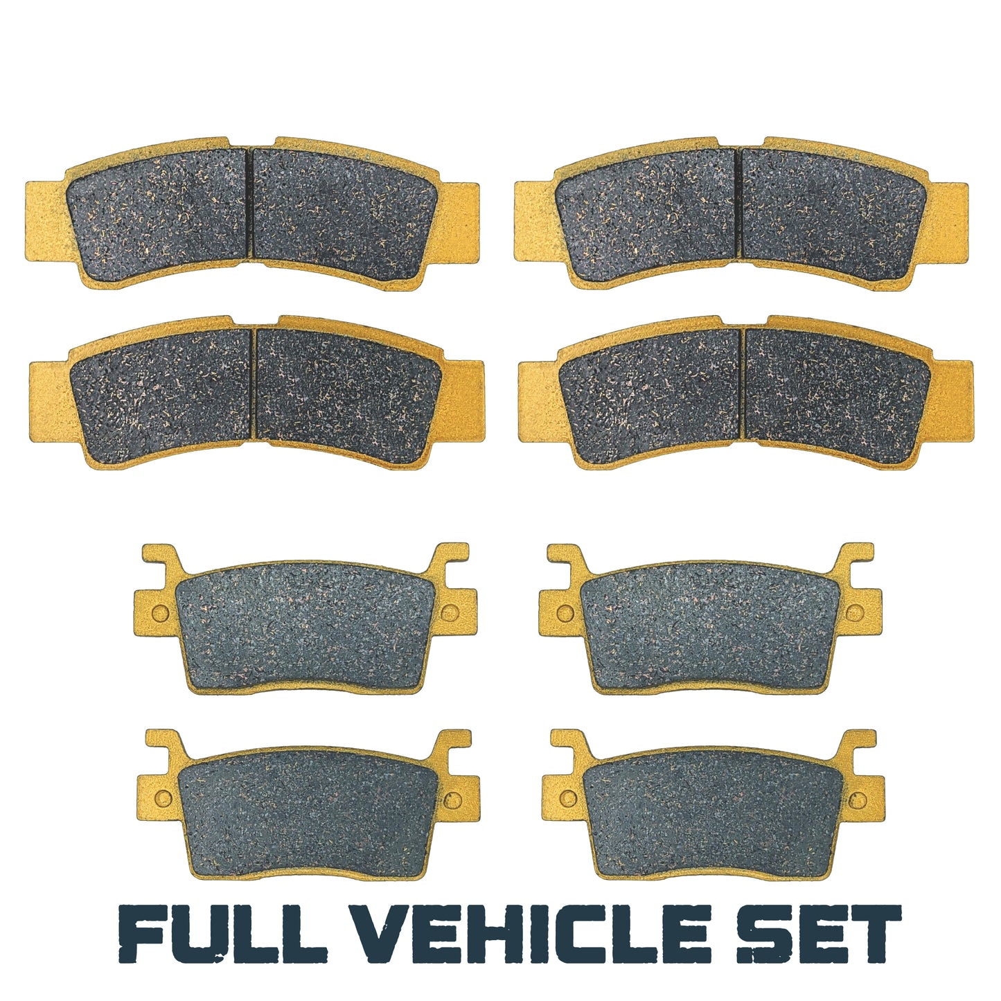 Kawasaki KRX/KRX4 1000 2020-2025 Ceramic Brake Pad Set