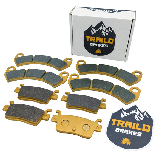 Kawasaki KRX 1000 2020-2026 Upgraded 3-Caliper Pad Set