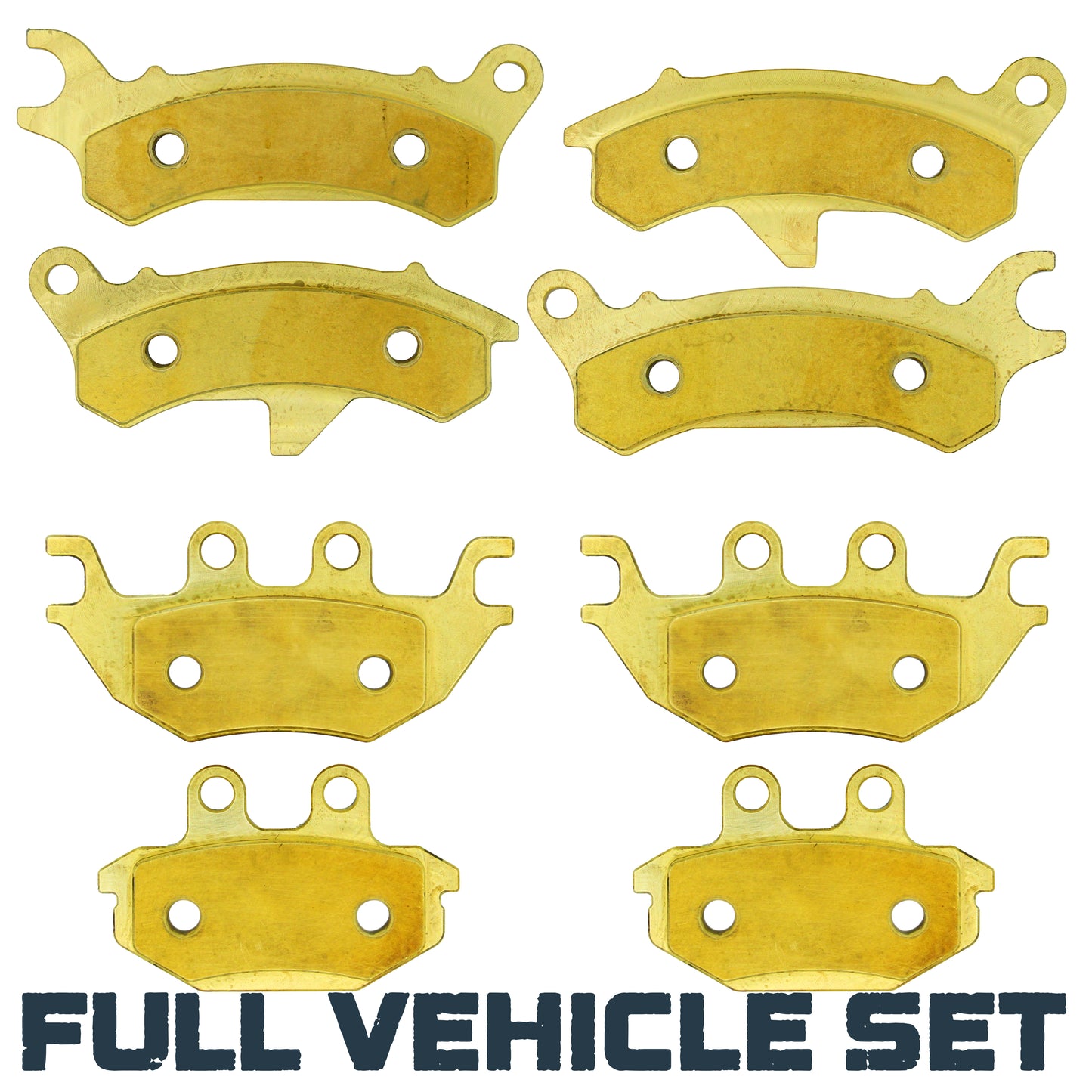 Kawasaki Ridge/Ridge Crew KWF 1000 2024-2026 Brass Brake Pad Set
