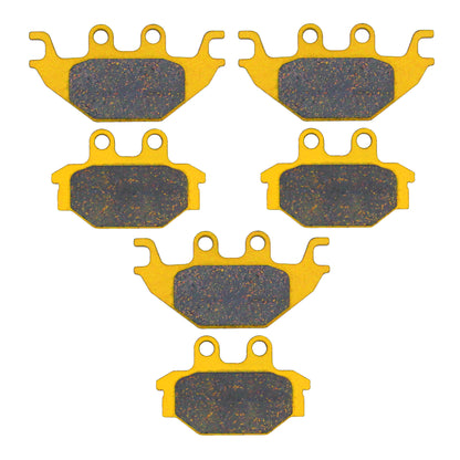 Kymco MXU/Mongoose 270/300 2005-2024 Ceramic Brake Pad Set