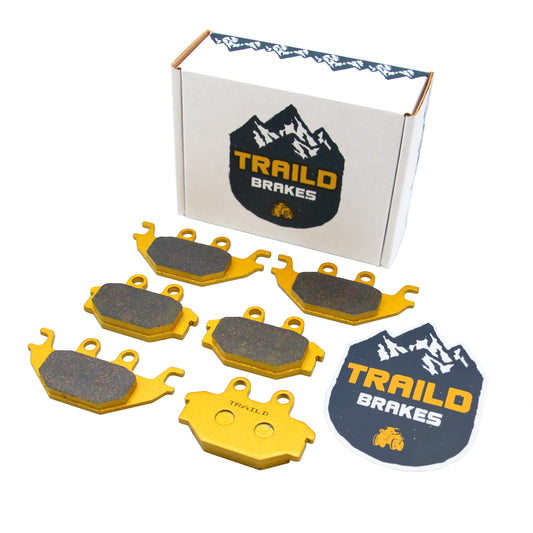 Kymco MXU/Mongoose 270/300 2005-2024 Ceramic Brake Pad Set