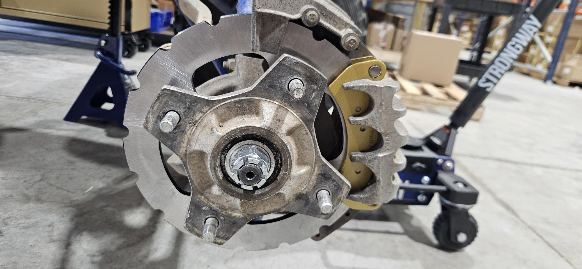 Traild Ridge Rider Rotors and Ceramic pads on Polaris RZR
