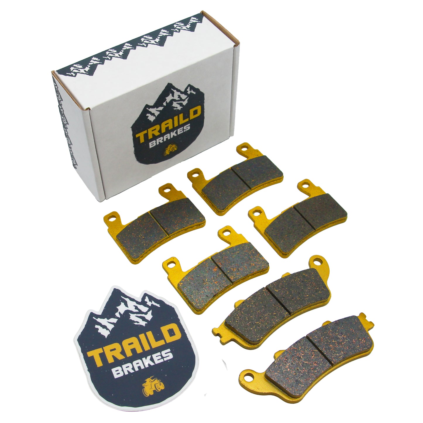 Traild PKC0322 Ceramic Brake Pad Full Box Image