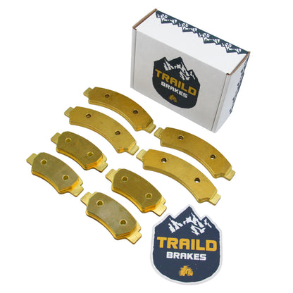 CFMoto U10 PRO/U10XL PRO 2025-2026 Brass Brake Pad Set