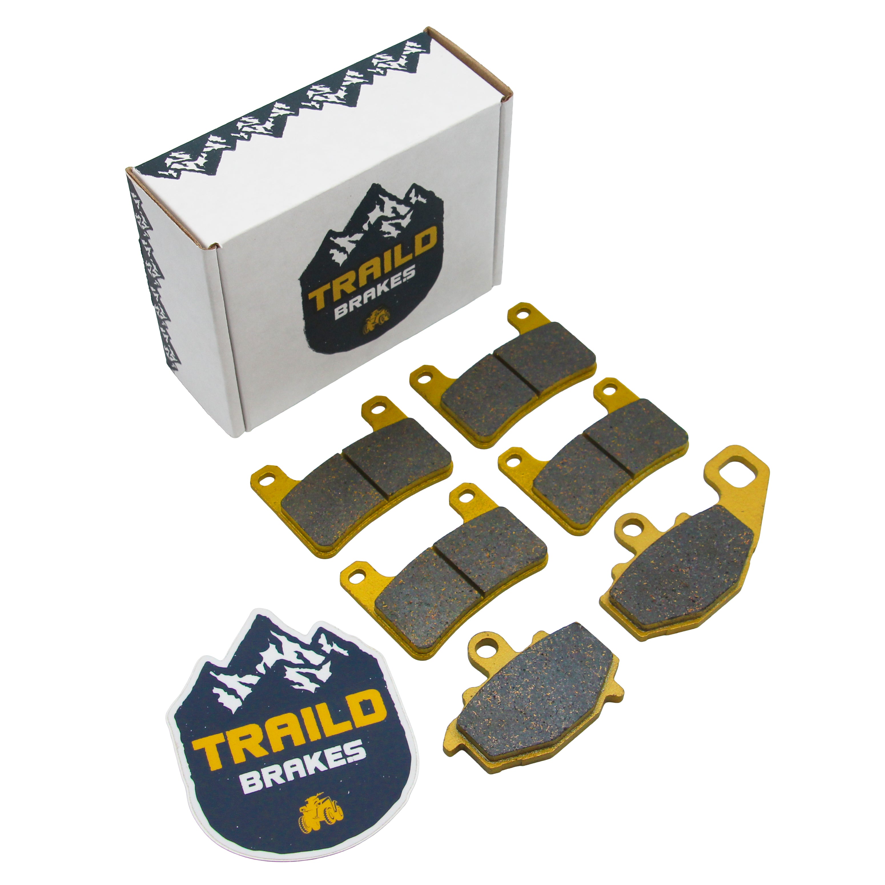 Kawasaki Z1000 2010–2016 Ceramic Brake Pad Set – Traild