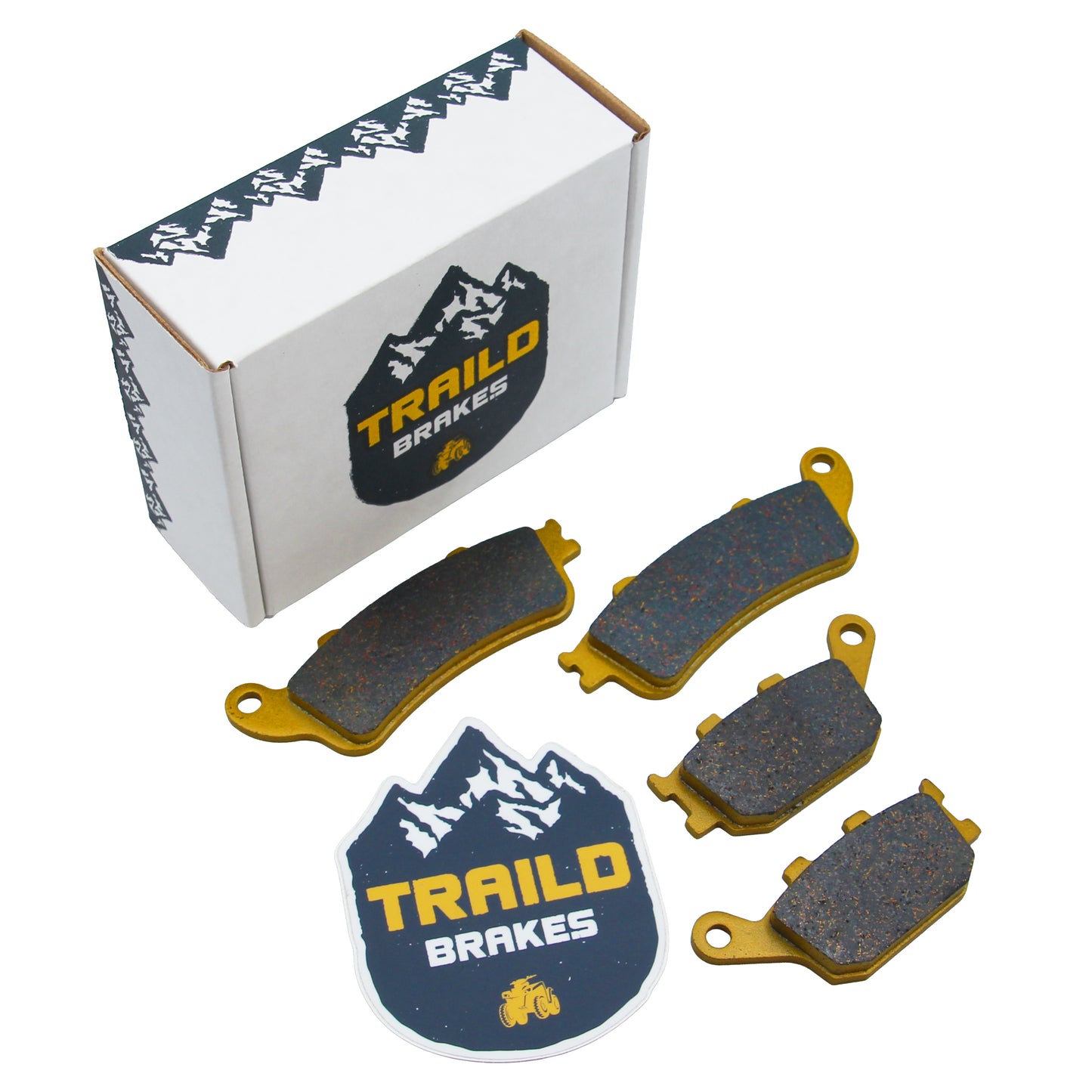 Traild Ceramic Brake Pad Set PKC0681 Full Box Image