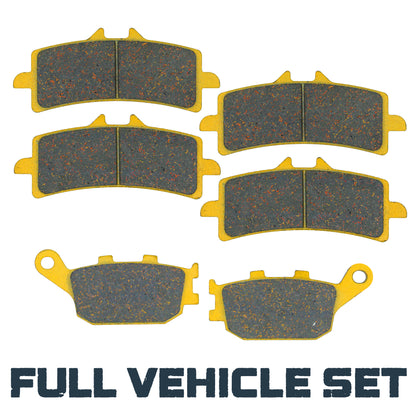 Kawasaki ZR1000 Z-H2 SE Performance 2020–2026 Ceramic Brake Pad Set