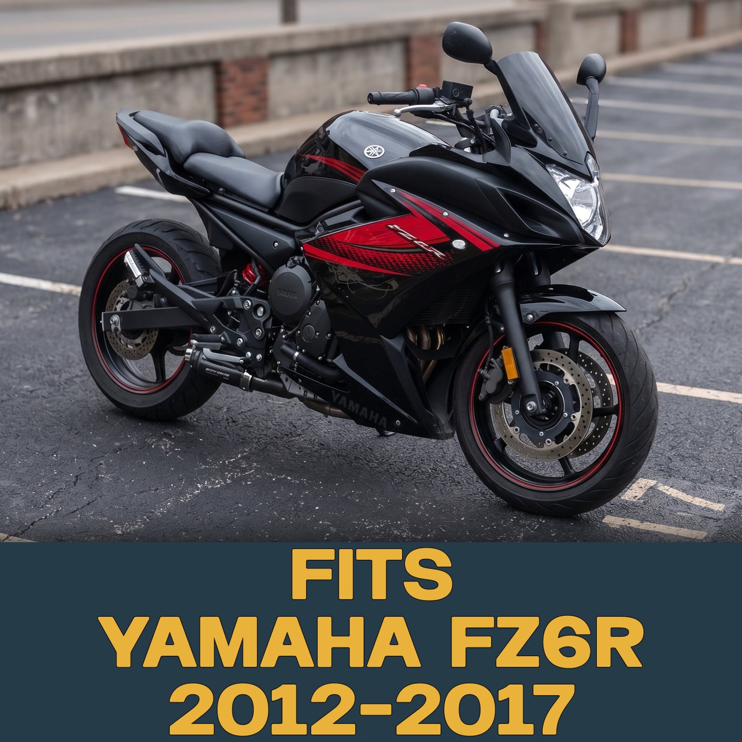 Traild PKC1262-FZ6R Ceramic Brake Pad What It Fits Image