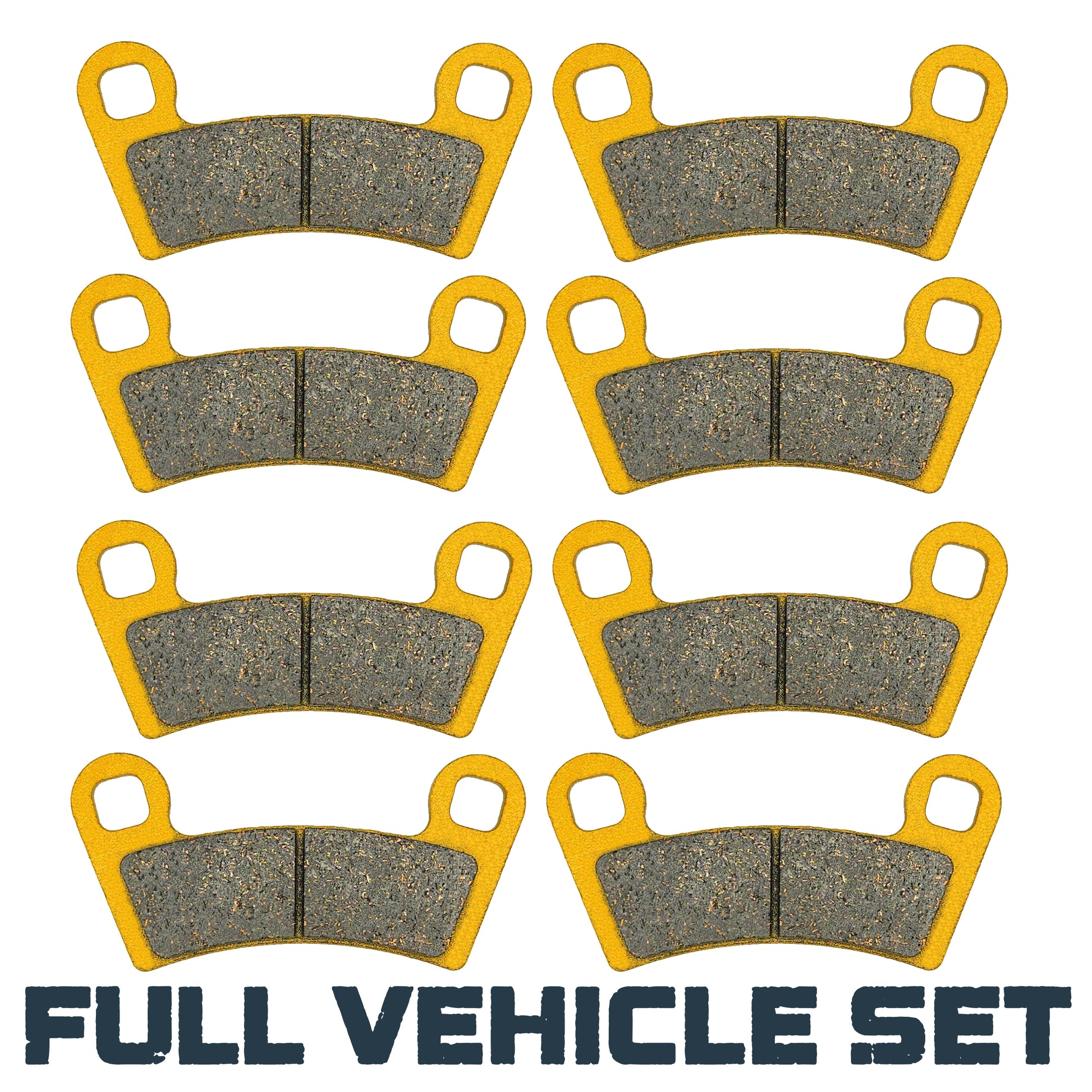 Traild Ceramic Brake Pad Set for Polaris Ranger - Full Vehicle Set