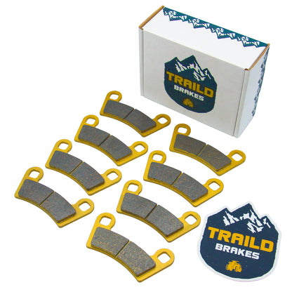 Traild Ceramic Brake Pad Set for Polaris Ranger in Packaging