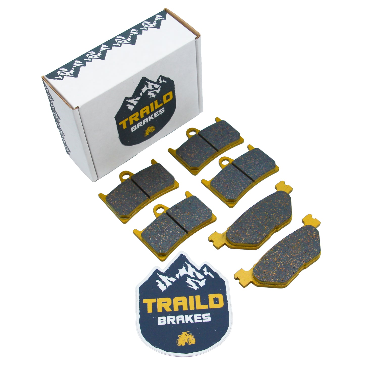 Traild PKC1812- Ceramic Brake Pad - Full Box Image
