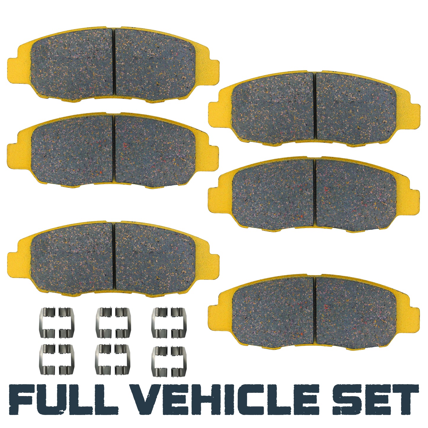 Traild PKC3011 ceramic brake pad full vehicle set