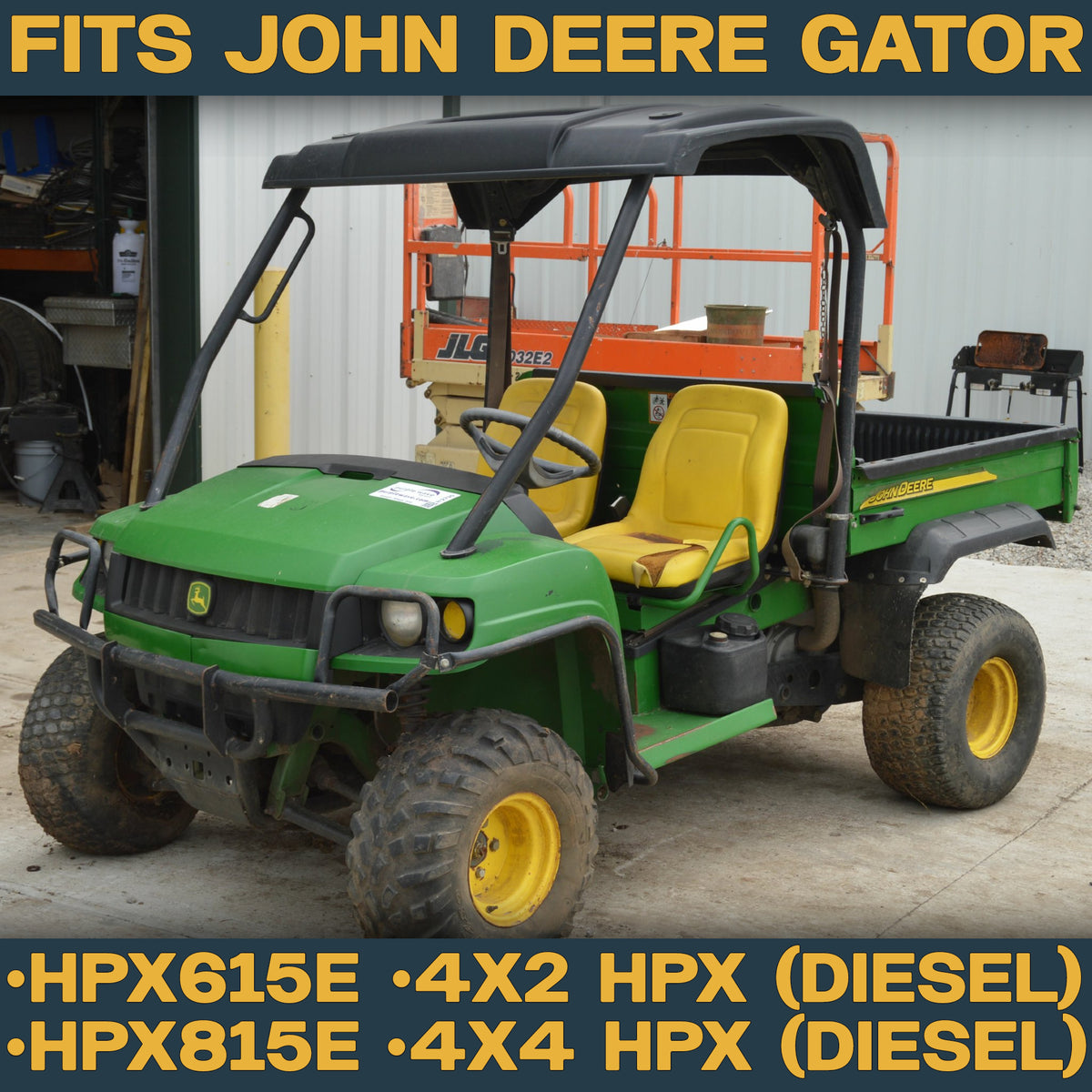 John Deere Gator HPX615/HPX815/HPX Diesel Ceramic Brake Pad Set