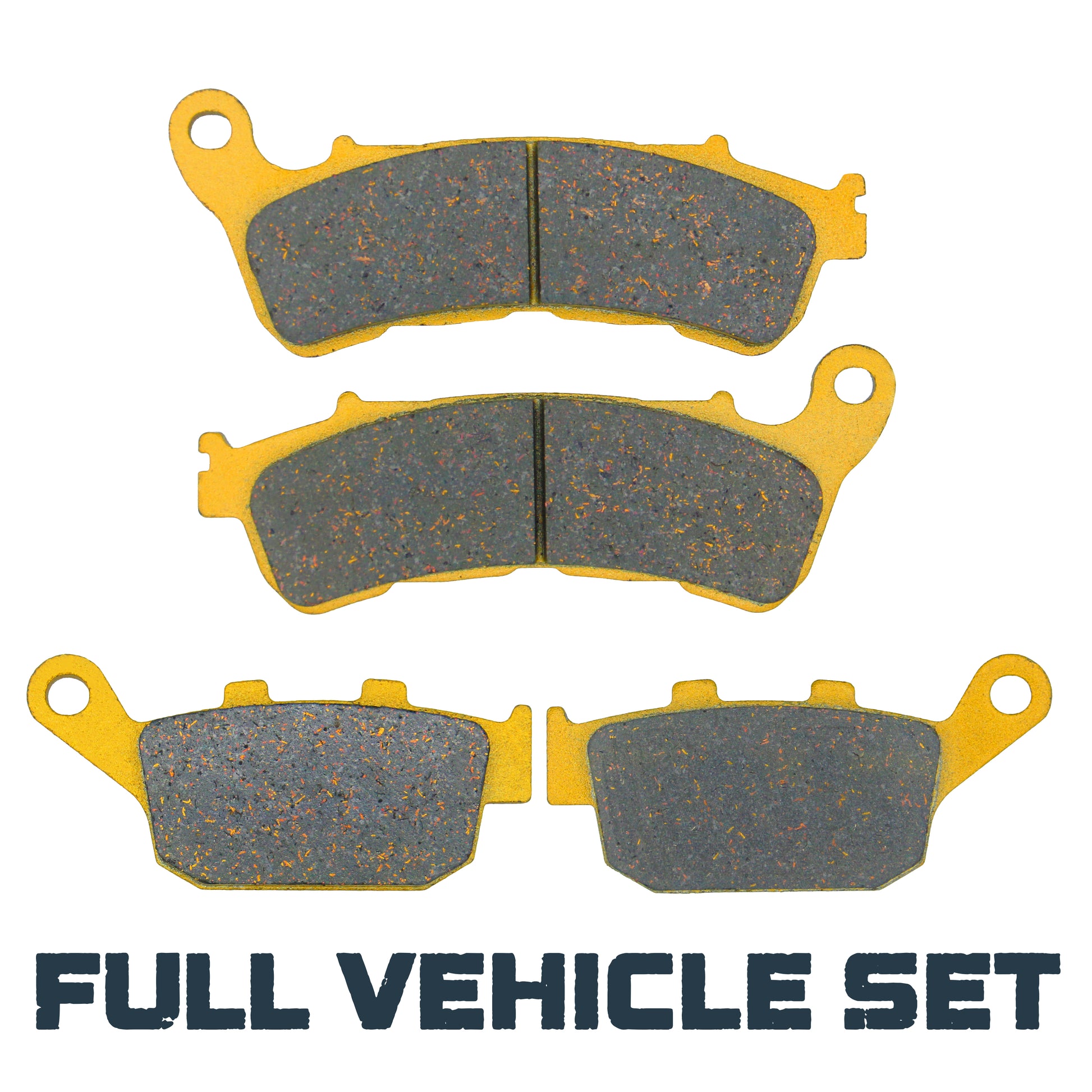 Traild Ceramic Brake Pad PKC3884-CBR Full Vehicle Set Image