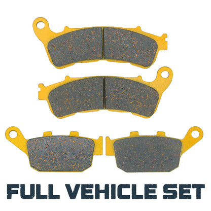 Traild Ceramic Brake Pad PKC3884-CBR Full Vehicle Set Image