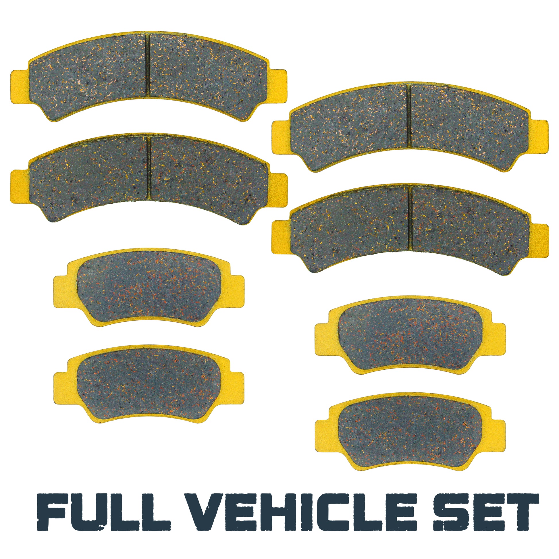 Traild PKC4664 full vehicle ceramic brake pad set for CFMoto