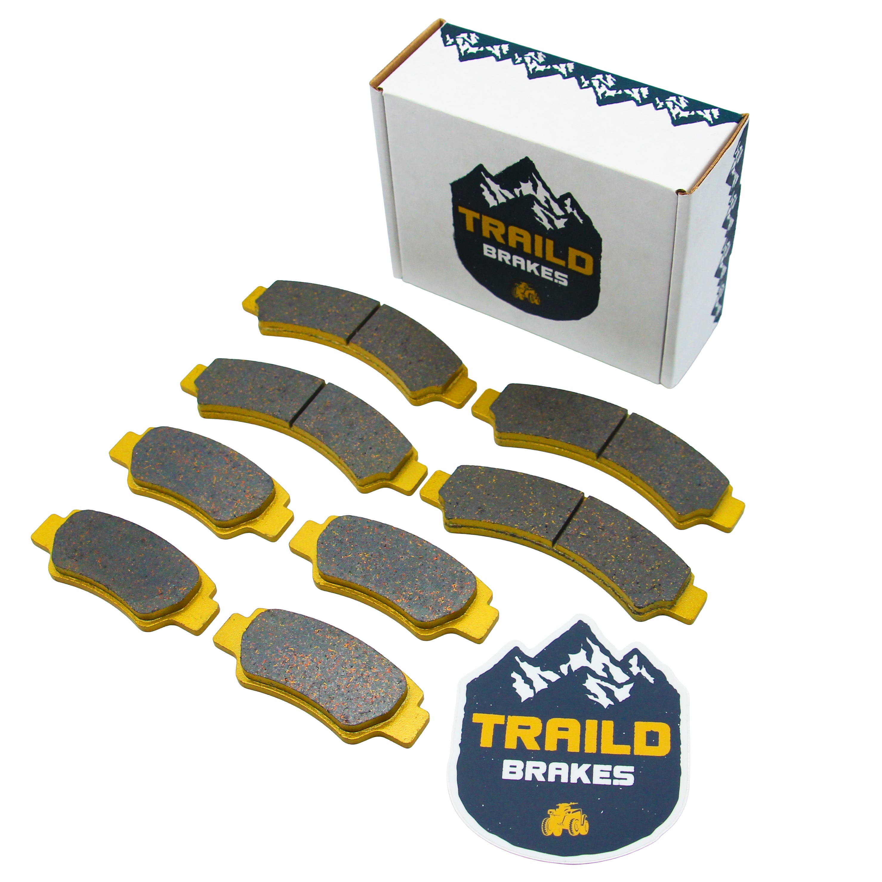 CFMoto U10 PRO/U10XL PRO 2025-2026 Ceramic Brake Pad Set – Traild