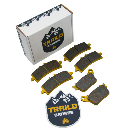 Suzuki GSX-R 600/750/1000 2011–2026 Ceramic Brake Pad Set