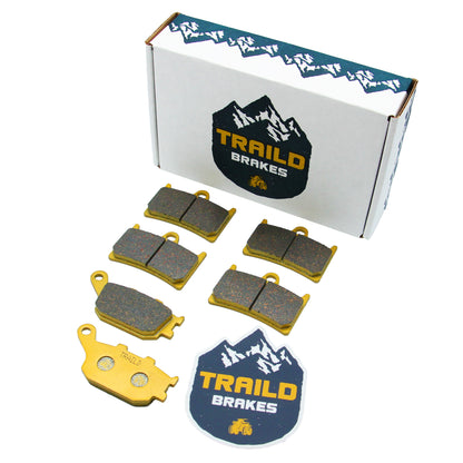 Yamaha YZFR6/YZFR1/FZ7/FZ8/FJ9/FZ10/FZ1/MT07/MT09/MT10/XSR 900 Ceramic Brake Pad Set 2003-2025