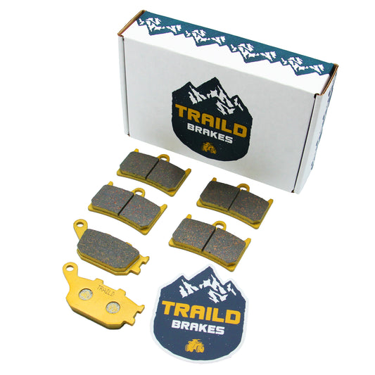 Yamaha YZFR6/YZFR1/FZ7/FZ8/FJ9/FZ10/FZ1/MT07/MT09/MT10/XSR 900 Ceramic Brake Pad Set 2003-2025