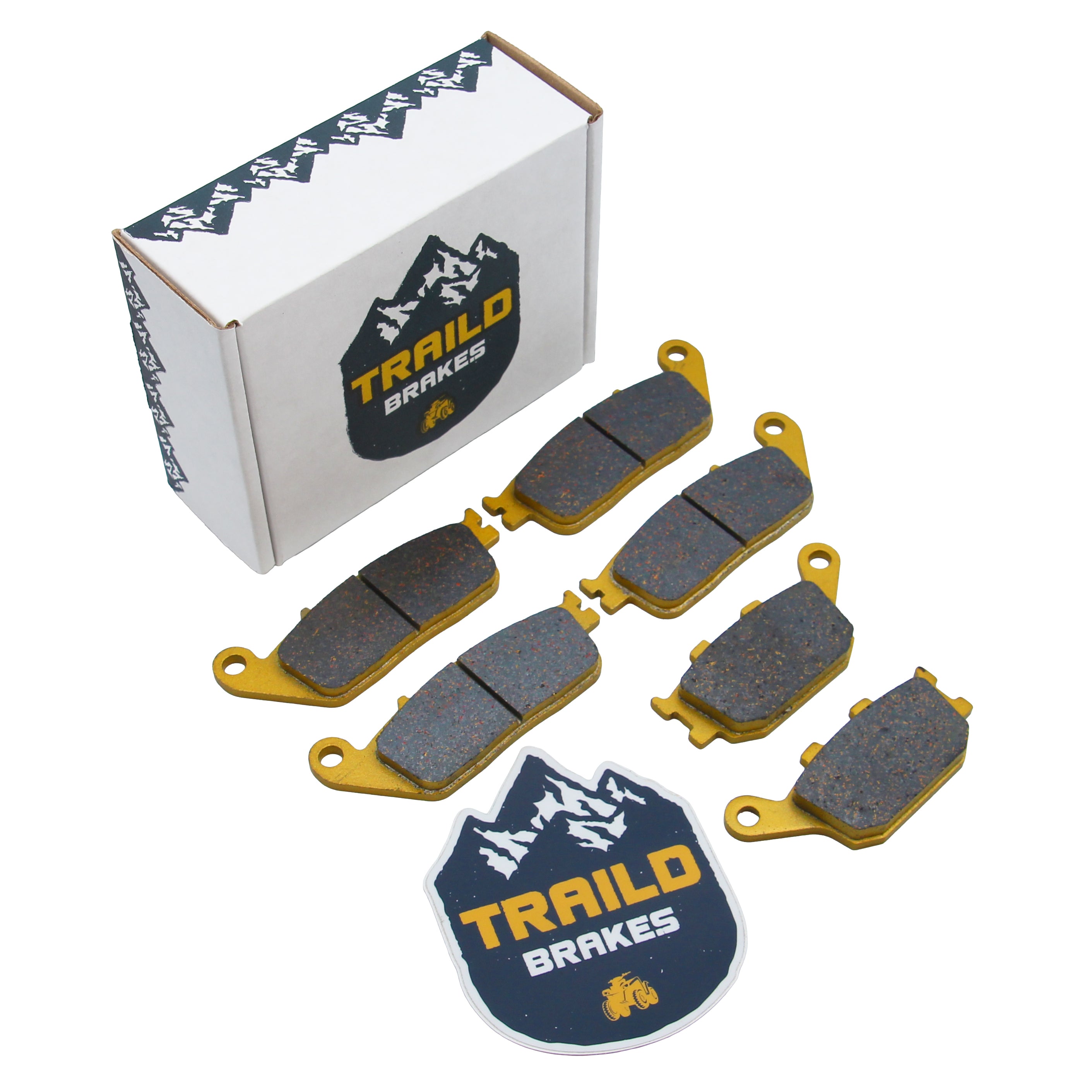 ビッキーです Kawasaki Z650 2017-2026 Ceramic Brake Pad Set – Traild
