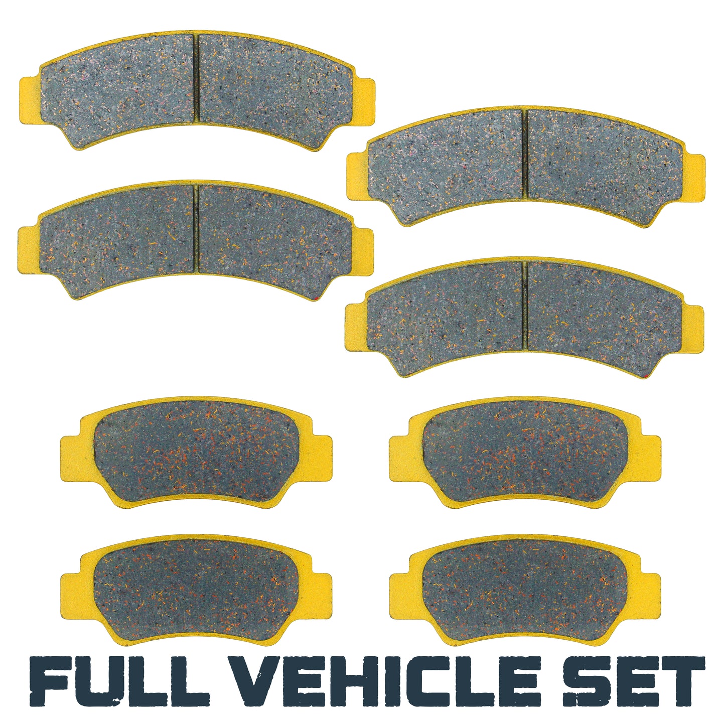 Traild PKC5629 Ceramic Brake Pad Set for Segway - Full Vehicle Set