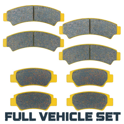Traild PKC5629 Ceramic Brake Pad Set for Segway - Full Vehicle Set
