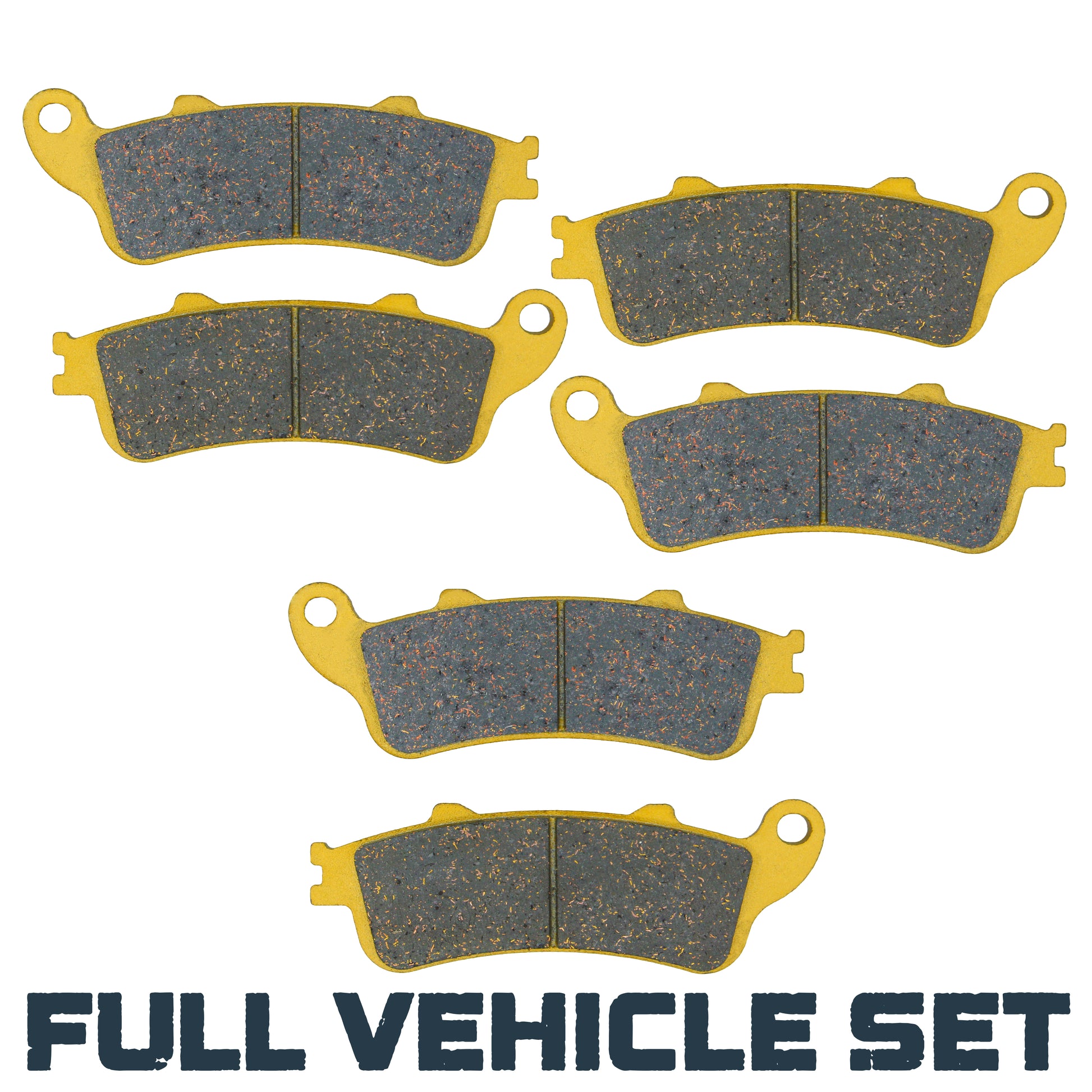 Traild PKC6261 Ceramic Brake Pad Full Vehicle Set