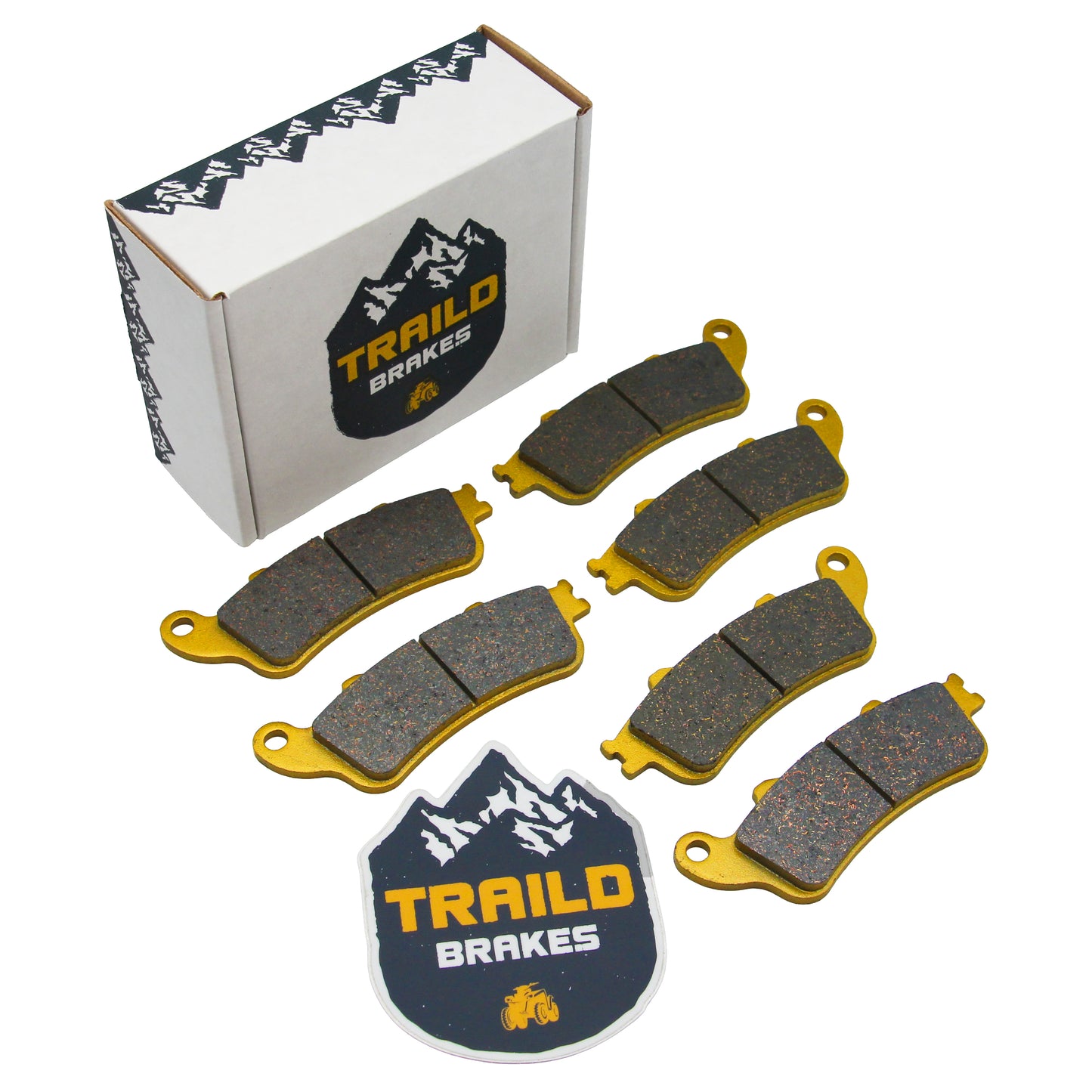Traild PKC6261 Ceramic Brake Pad Set Full Box