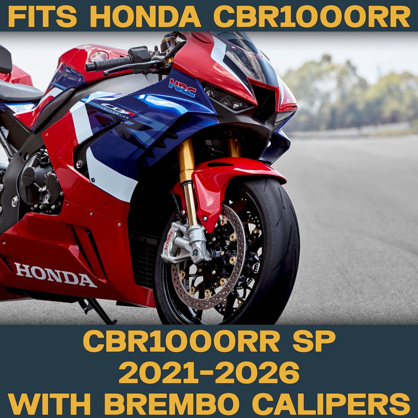 Honda CBR1000RR-R Fireblade SP 2021-2026 Ceramic Brake Pad Set