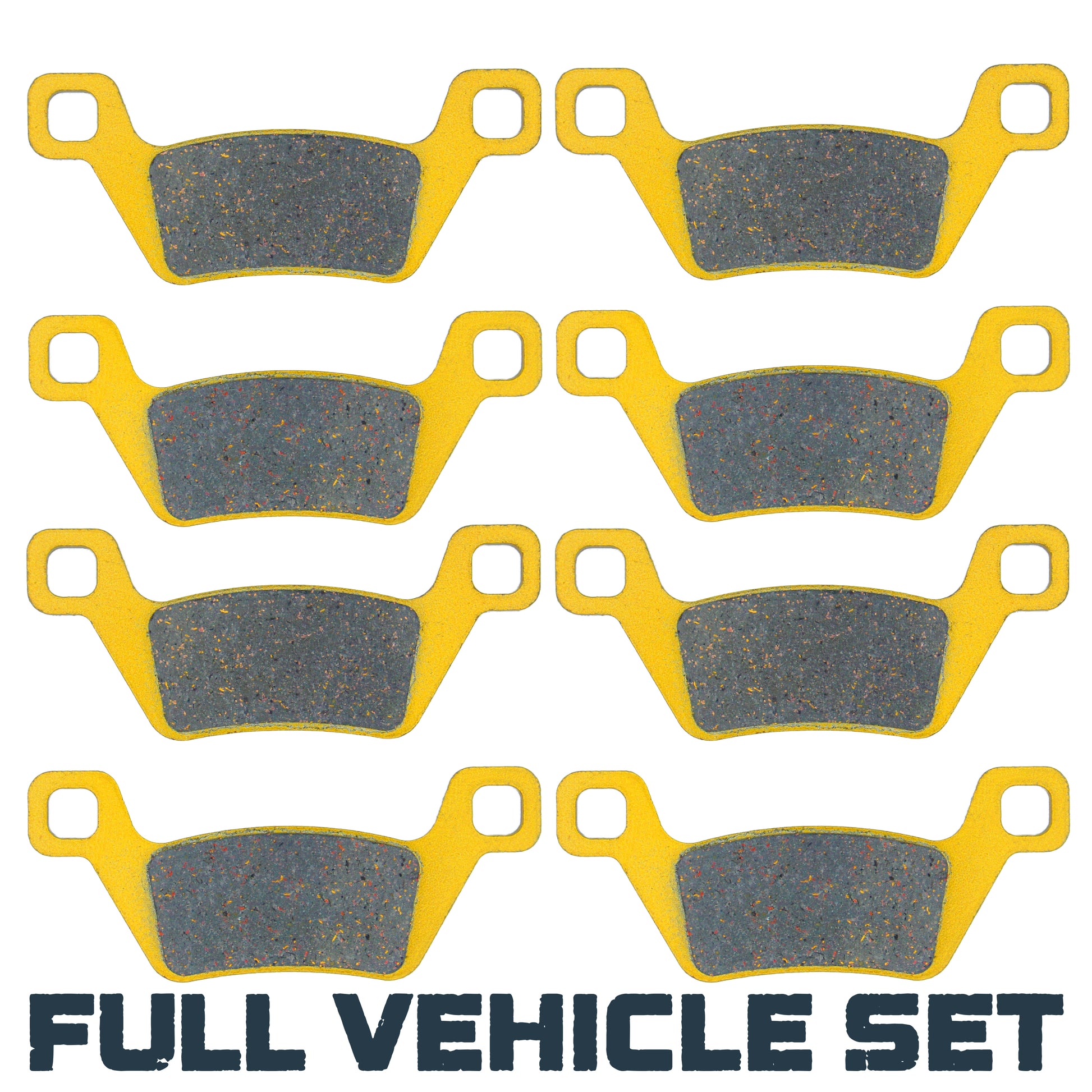 Traild PKC6800 Ceramic Brake Pad Set for Kymco ATVs - Full Vehicle Set