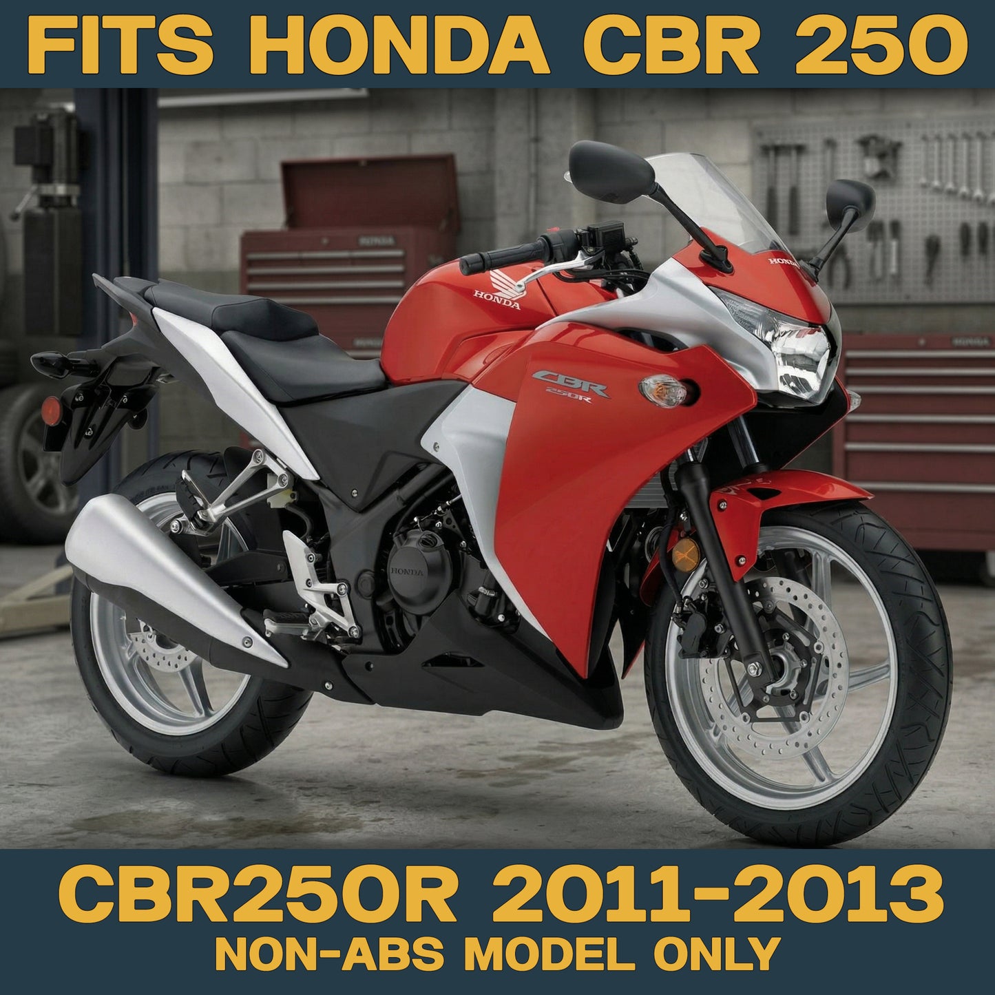 Traild PKC7007-CBR250 Ceramic Brake Set What it Fits Image