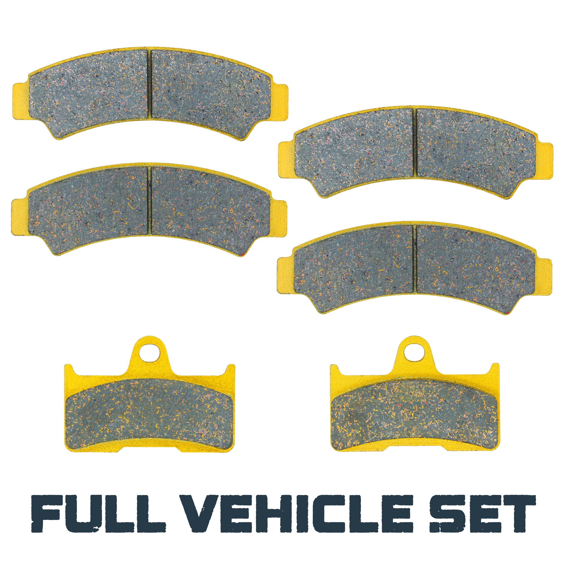 Traild PKC7344 Ceramic Brake Pad Set - Full Vehicle Set