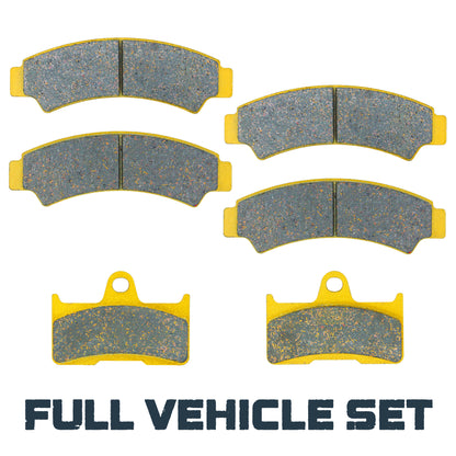 Traild PKC7344 Ceramic Brake Pad Set - Full Vehicle Set